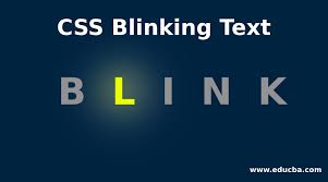 Css by attractive ape on feb 16 2020 donate comment. Css Blinking Text Learn How Does Blinking Text Work In Css