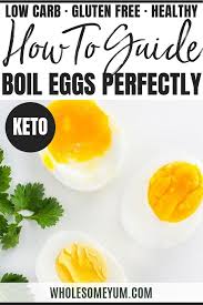 How To Boil Eggs Perfectly Every Time Easy Peel Hard Boiled Eggs Easy Peel Easy Peel Eggs Perfect Boiled Egg
