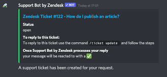 Ticket tool is a support bot that focuses on ease of use and clean design. Zendesk Integration For Discord Zendesk Help