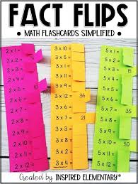 Multiplication Fact Fun Bundle Multiplication Worksheets Games And Fact Flips In 2020 Math Flash Cards Teaching Multiplication Facts Learning Math