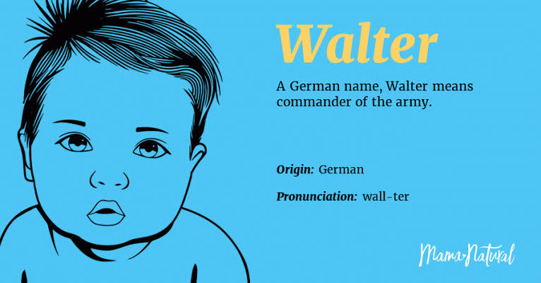 Significado etimológico de Walter, AI generated