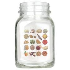 Indian Foods Dishes Cuisine Of India Illustration Mason Jar Zazzle Com In 2020 Food Dishes Indian Food Recipes Mason Jars
