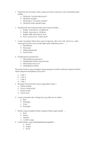 Soal Uas Prakarya Kelas 9 1