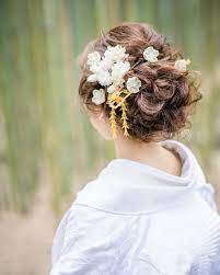 今 お手本にしたいアレンジだけ厳選 大人可愛い 和装ヘア 13選 marry マリー 白無垢 ネイル ヘア ウェディング 和装 ネイル