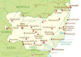 Tourist Map Of Suffolk Suffolk Holiday Cottages Are Perfect For Wellness Holidays - Blog