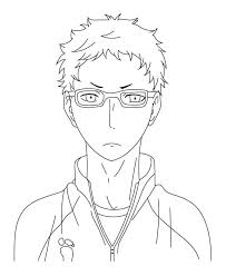 The spruce / kelly miller halloween coloring pages can be fun for younger kids, older kids, and even adults. Tsukishima From Haikyuu Coloring Page Free Printable Coloring Pages For Kids