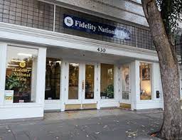 Maybe you would like to learn more about one of these? Fidelity National Title Company Services Financial Insurance Downtown Chico Ca