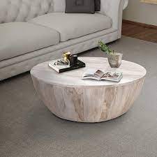 We are very happy with this purchase. Buy The Urban Port Distressed Mango Wood Coffee Table In Round Shape Light Brown Online In Indonesia B07p34jhlb