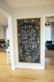 Maybe you would like to learn more about one of these? 12 Affordable Ideas For Large Wall Decor Birkley Lane Interiors Framed Magnetic Chalkboard Large Wall Decor Magnetic Chalkboard Diy