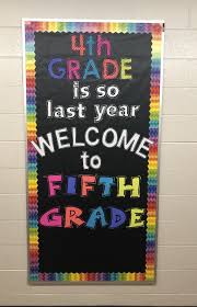 5th Grade Welcome Bulletin Board Welcome Bulletin Boards 5th Grade Classroom School Door Decorations