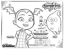 Dibujos Para Colorear Vampirina
