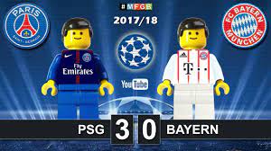 Daniel alveş 2, edinson kavani 31, neymar 63. Paris Saint Germain Psg Vs Bayern 3 0 Champions League 2018 27 09 2017 Goals Highlights Lego Youtube