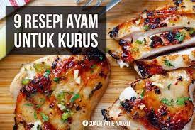 Telur, ikan, keju atau daging). Resepi Diet Tanpa Minyak Dernier B