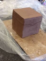 Need to check if it's wet enough as dried clay is difficult to work with. How To Make A Ceramic Slab Box B C Guides