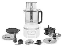 Plus, it includes a compact storage case designed to hold the dicing kit, plus the slice, shred and julienne blades. White 13 Cup Food Processor With Dicing Kit Kfp1319wh Kitchenaid