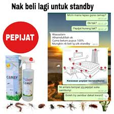 Kerana ini, dengan cara, dalam amalan, biasanya sukar untuk difahami di mana pepijat datang dari dalam bilik tertentu. Spray Ubat Pepijat Bed Bug Hama Camay Repellent Spray Serangga Natural Dan Tiada Bau Shopee Malaysia
