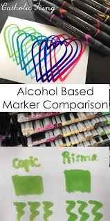 Alcohol Marker Comparison Prismacolor Copic Artist Loft More Prismacolor Markers Prismacolor Markers