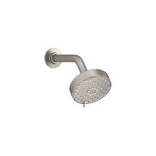 Kohler shower heads forte multifunction showerhead. Kohler Awaken G110 G110 2 0 Gpm Multifunction Showerhead In Vibrant Brushed Nickel The Home Depot Canada