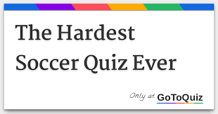 For decades, the united states and the soviet union engaged in a fierce competition for superiority in space. The Hardest Soccer Quiz Ever