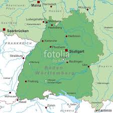 Bundesland Baden Wurttemberg Landkarte In Grun Stockfotos Und Lizenzfreie Vektoren Auf Fotolia Com Bild 114038938 Wurttemberg Landkarte Bundesland