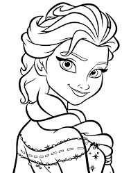 All you need is photoshop (or similar), a good photo, and a couple of minutes. Print Elsa Coloring Pages Frozen Topcoloringpages Net