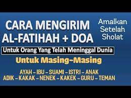 Cara Mengirim Al Fatihah Dan Doa Untuk Orang Tua Keluarga Saudara Ust Mahmud Asy Syafrowi Youtube Doa Kutipan Doa Kekuatan Doa