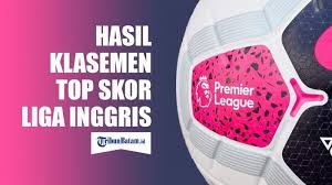 League table skor babak i wide form atas/bawah penonton. Hasil Klasemen Dan Top Skor Liga Inggris Setelah Chelsea Menang Liverpool Seri Jamie Vardy 19 Gol Tribun Batam