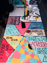 Pin By Gracie On Hacks Crafts In 2020 Beer Pong Table Painted Beer Pong Table Designs Beer Pong Table Diy