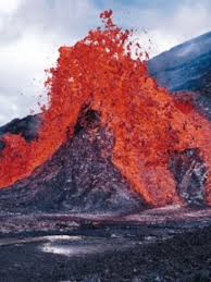 It S A Red Man Volcano Volcano Wallpaper Erupting Volcano
