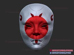Cyborg Oni Mask