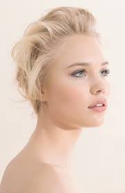 Fair Skin Blond Hair Blue Eyes Natural Peachy Blush Wedding Make Up Fair Skin Makeup Natural Wedding Makeup Wedding Makeup Looks