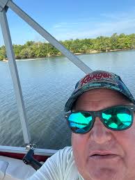 Today I escorted Robert from 1-40 to the Mermaid marina ( about 30 miles).  He is hauling ass and my 200hp tri toon had to work hard to keep up. He is