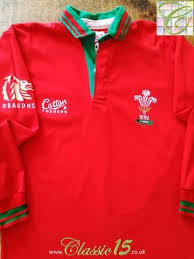 Official Cotton Traders Wales Home Rugby Shirt From The 1991 92 International Season Rugby Shirt Wales Rugby Shirt Classic Rugby Shirts