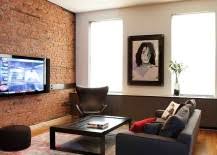 Owned the first thing you see when. 100 Brick Wall Living Rooms That Inspire Your Design Creativity