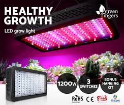 Green fingers led grow light. Greenfingers Led Grow Light Kit Hydroponic System 1200w Full Spectrum Indoor 9350062154366 Ebay