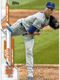 Jacob degrom 1/1 2020 panini chronicles printing plate 1of1 new york mets. 2020 Topps Update U92 Jacob Degrom Nm Mt