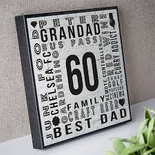 It is sure to last for years to come and bring them joy whenever they. 60th Birthday Gifts Present Ideas For Men Chatterbox Walls