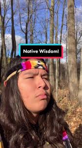 Encounter with a Native in the Forest! Indigenous Wisdom and Humor
