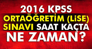 Jun 07, 2021 · 2021 kpss başvuruları ne zaman hangi gün sona erecek sorusunun yanıtı, memur olabilmek için kpss sınavına girecek olan vatandaşlar tarafından sorgulanan konular arasında yer almaya başladı. 2016 Kpss Ortaogretim Lise Mezunu Sinavi Ne Zaman Kpss Ortaogretim Lise Sinavi Saat Kacta
