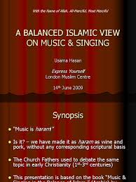 Is wine haram in islam : A Balanced Islamic View On Music And Singing Umar Muhammad
