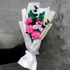 Contoh gambar ilustrasi bertema lingkungan. Selamat Pagi Sudah Bingki354n Buket Bunga Flanel Facebook