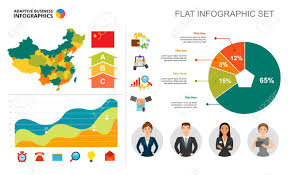 Financial Area And Pie Chart Template For Presentation Business