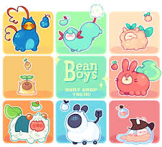 A Group Dedicated To Blushbun S Species Bean Boys Icon Credits Bean Animation By Juliafl Cute Animal Drawings Kawaii Cute Monsters Drawings Cute Drawings