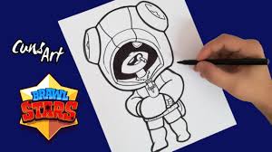 For the #leonskinartcon1 ,i decided to do a realistic skin/version of leon. How To Draw Leon Brawl Stars Cute Easy Drawing Tutorial For Beginners Step By Step Kids By Cartoonish 4 Kids How To Draw
