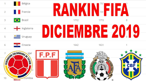 The men's fifa world ranking is a ranking system for men's national teams in association football, currently led by belgium. Nuevo Ranking De La Fifa Diciembre 2019 2020 Actualizado Youtube