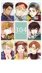 Study Room 304 Ilustrasi Karakter Gambar Karakter Gambar Manga