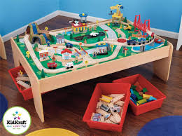 Kidkraft Waterfall Mountain Train Set 120 Pc Table Toy Wood Boys Model Hobby Ebay Train Set Table Wooden Train Set Table Wooden Train Table