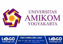 Logo Universitas Amikom Yogyakarta Desain Logo Desain Grafis Grafis