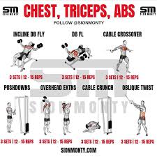 S I O N M O N T Y On Instagram Only Have 3 Days A Week To Hit The Gym That S Fine Hit All Mu Chest And Tricep Workout Gym Tips Easy Workouts