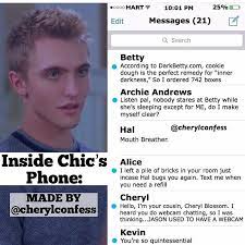 Pin By Kaydence Walker On The Cw Riverdale Funny Riverdale Riverdale Characters